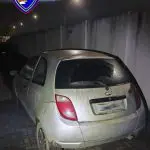 Carro recuperado pela GCM em Paranaguá