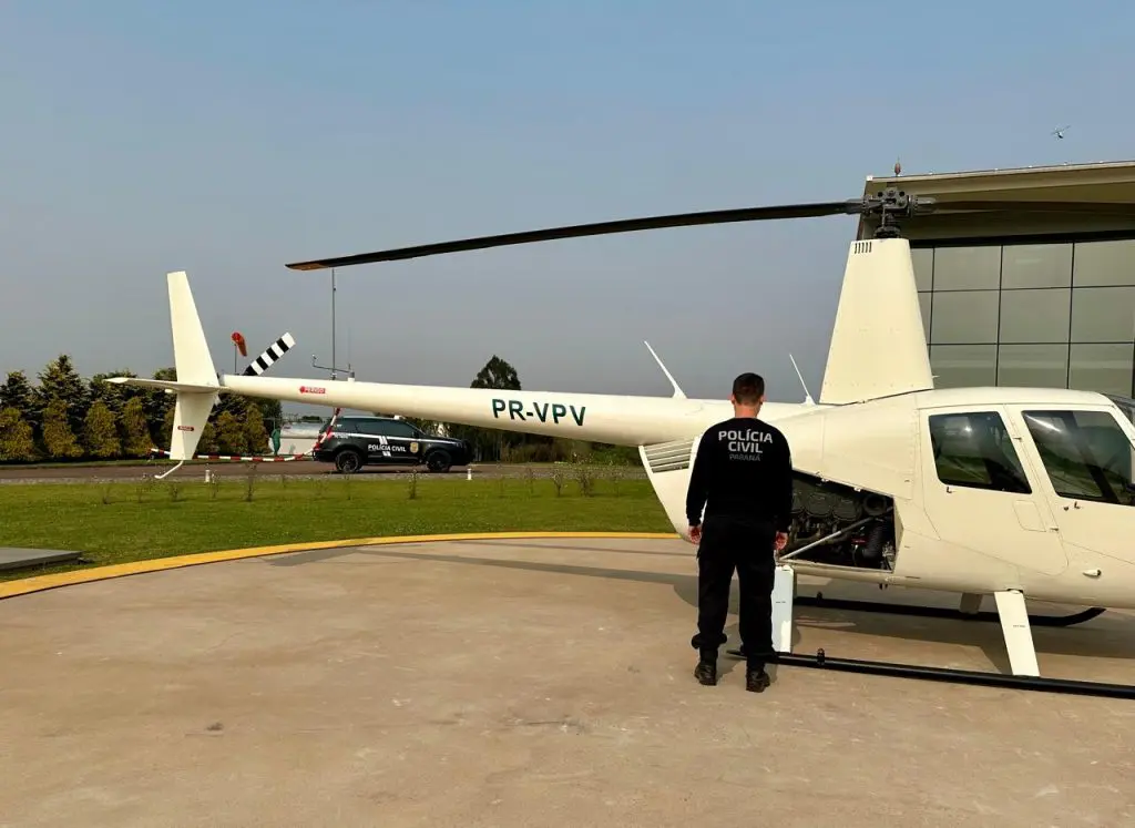 Operação da Polícia – Apreensão de helicóptero 51