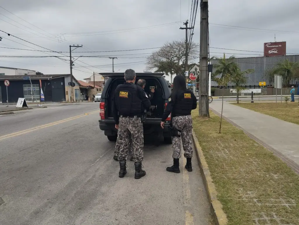 Prisão Força Nacional e GCM em Paranaguá 2