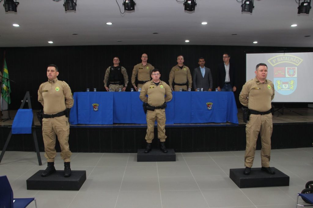 Troca de comando do 9º Batalhão em Paranaguá 1