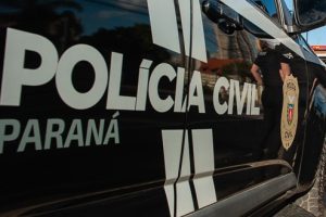 Viatura da Polícia Civil – Prisão em Guaratuba