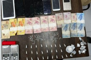 Ação da Polícia Milita em Matinhos apreende drogas e dinheiro