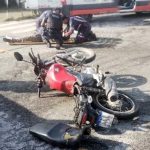 Acidente de trânsito – Motociclista ferido