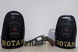 Apreensão de arma de fogo em Guaratuba