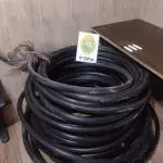 Apreensão de cabos em Praia de Leste