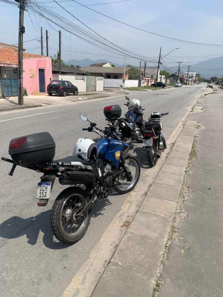 Moto apreendida pela GCM 200