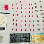 Rapaz preso por tráfico de drogas na Ilha dos Valadares