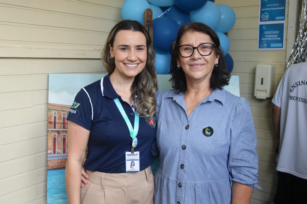 Talita Dias – Embaixadora da Edutech E Tirza Cunha Pires – diretora – FOTO MAICKON CHEMURE (2)