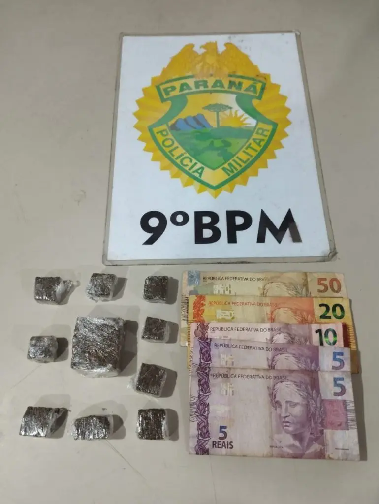 Tráfico de drogas Ação da PM