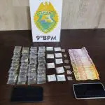 Tráfico de drogas Ação da Polícia Militar