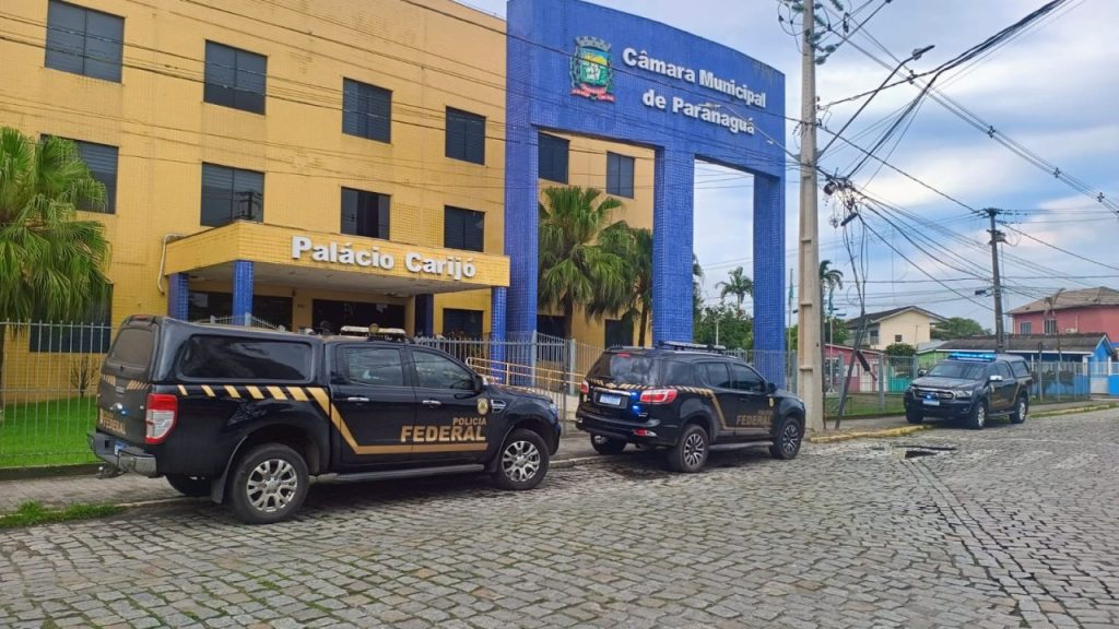 Polícia Câmara - operação compra e votos - camara paranagua