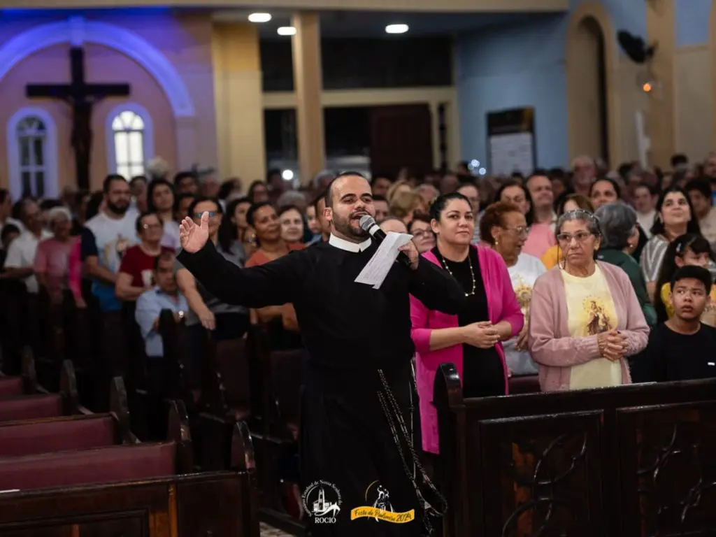 Santuário Estadual de Nossa Senhora do Rocio missa