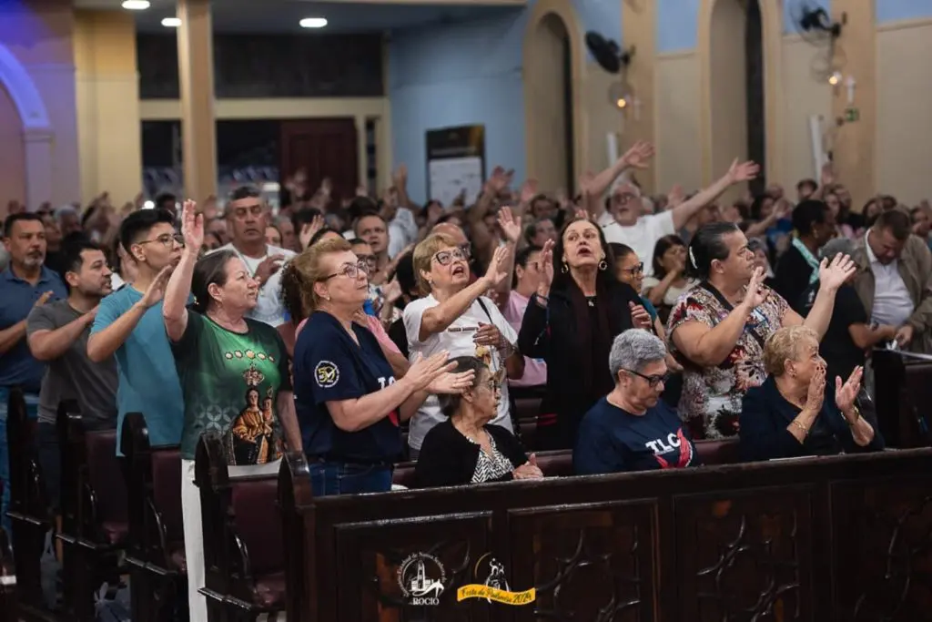 missa Santuário Estadual de Nossa Senhora do Rocio