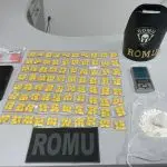 Apŕeensão de 400 comprimidos de ecstasy pela Romu em Paranaguá
