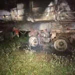 Caminhãoi em chamas PM salvamento 1