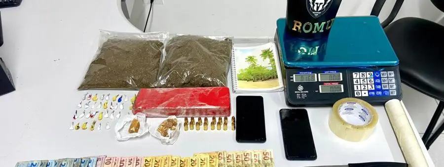 Casal preso com drogas e munições em Paranaguá – Guarda Civil Municipal