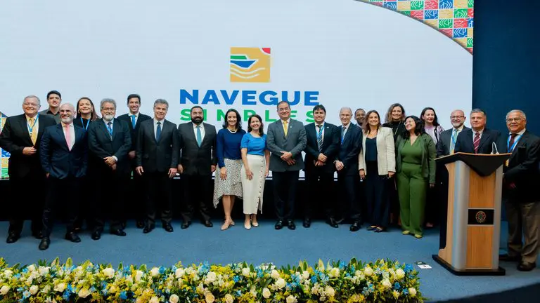 Lançamento dos Grupos de Trabalho ocorreu na sede do Ministério de Portos e Aeroportos, em Brasília. Foto: Divulgação.