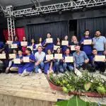 Os cursos contemplam pessoas de todas as idades. No caso dos mais jovens, a formação foi no Aprendiz Pontal. Foto: Prefeitura de Pontal do Paraná