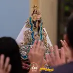 Nossa Senhora do Rocio recebe manto de Cristal Swarovski de 1,56 kg – Troca de Manto – Foto Santuario do Rocio – 04-11-2024 (7)
