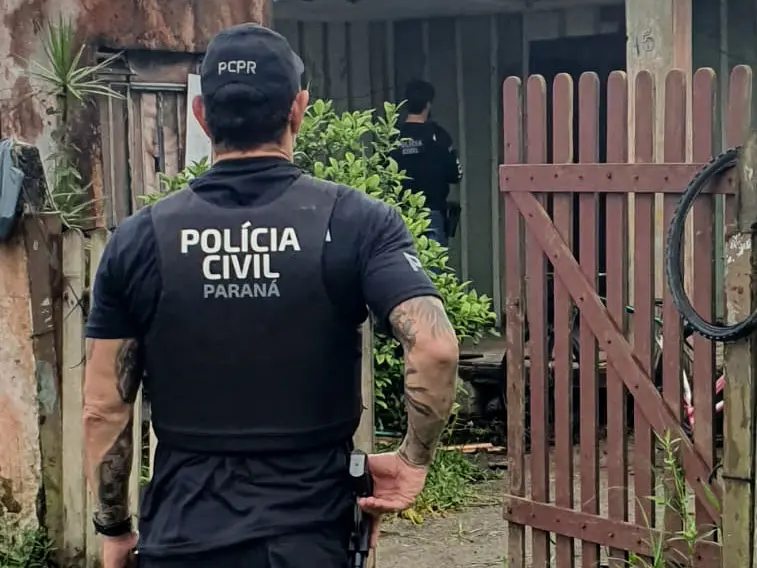 Operação conjunta prisão em Guaratuba