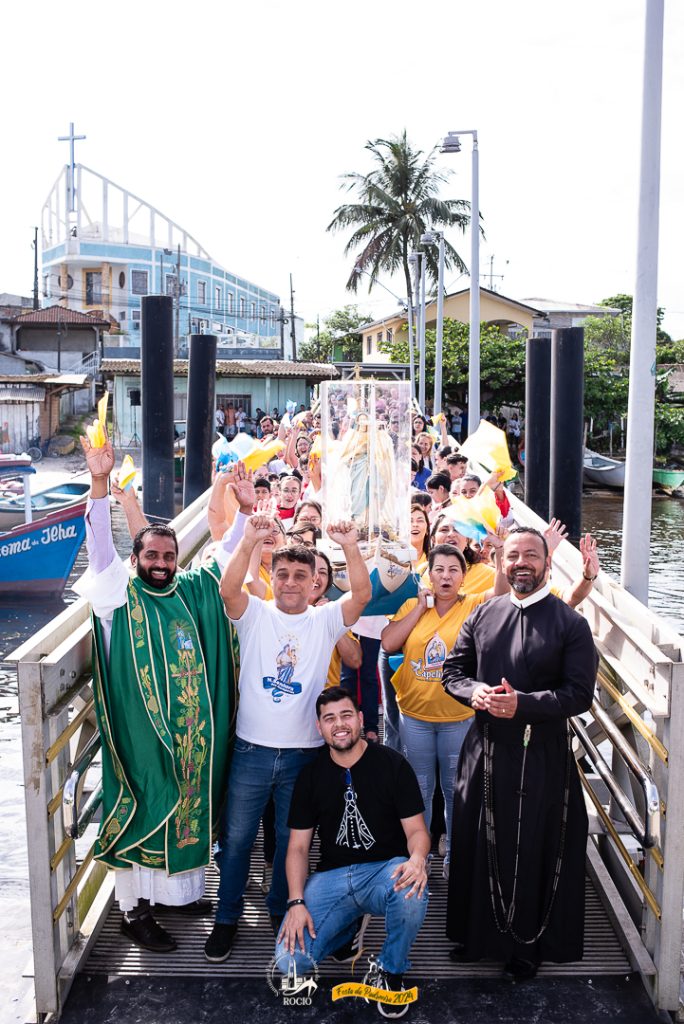 Procissão marítima atrai mais de 100 barcos em homenagem a Nossa Senhora do Rocio – Foto – Nossa Senhora do Rosário do Rocio (6)