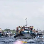 Procissão marítima atrai mais de 100 barcos em homenagem a Nossa Senhora do Rocio – Foto – Nossa Senhora do Rosário do Rocio (66)
