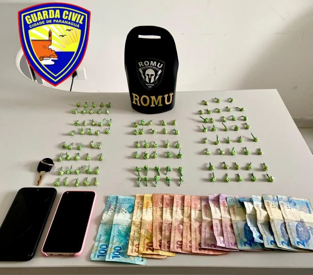 Tráfico de Drogas GCM Paranaguá