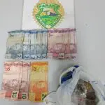 Tráfico de drogas Menor apreendido
