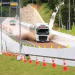 Desde a inauguração, mais de mil vidas foram salvas pelas áreas de escape na BR-376. Foto: Crédito: Divulgação/Arteris Litoral Sul