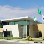 Projeto de como será a Delegacia Cidadã de Pontal do Paraná.