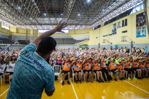 Jogos da Integração de Idosos reúne mais de 2,4 mil participantes no litoral do Paraná. Foto: Yuri Augusto/SEES-PR