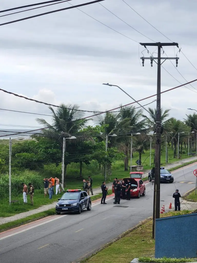 Ação da PM e GCM em Pontal do Paraná 1