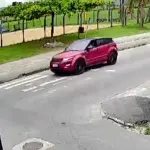 Carro atropelamento Paranagua 01