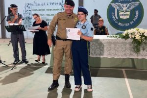 Coronel Romão entrega de diplomas