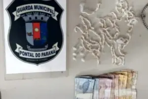 Drogas apreendidas pela GCM em Pontal do Paraná