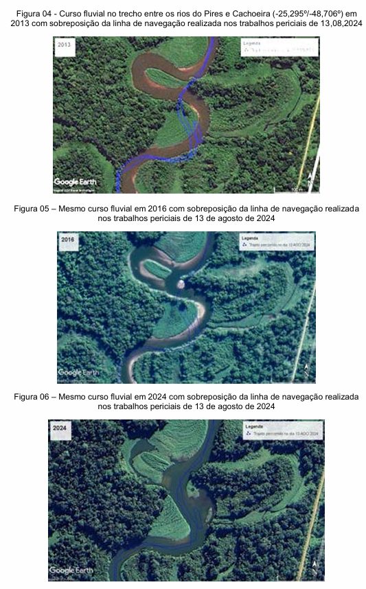 Laudo de perícia atesta as mudanças e impactos provocados no meio ambiente, em decorrência da instalação da usina. Foto: Reprodução