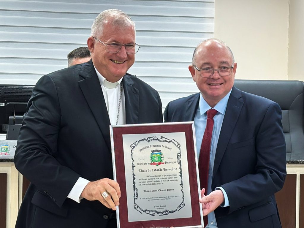 Tendo sido reconhecido pelo próprio Papa Francisco, Dom Edmar Peron afirma que já se sente um parnanguara nato. Foto: Luan Batista