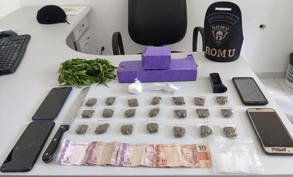 GCM prende dupla por tráfico de drogas em Paranaguá