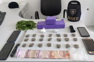 GCM prende dupla por tráfico de drogas em Paranaguá