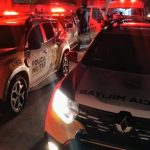 Viaturas PM local de morte – Paranaguá