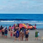 afogamento praia