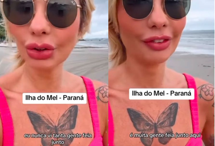 influencidora chama povo de feio