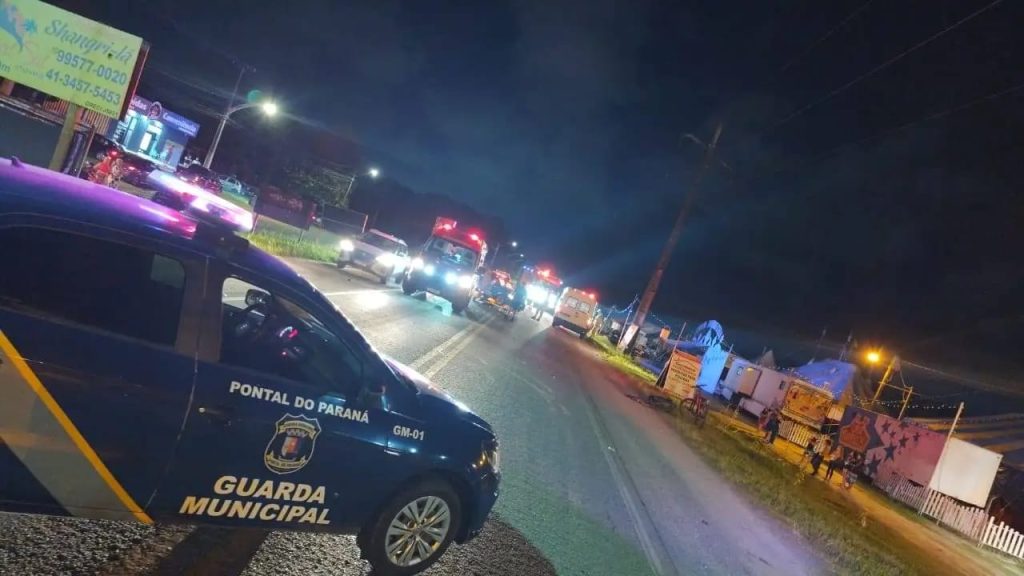 Acidente morte trânsito Matinhos 2