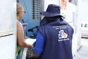 Agente comunitario Foto – Jhonatan Cantarelle-Agência Saúde