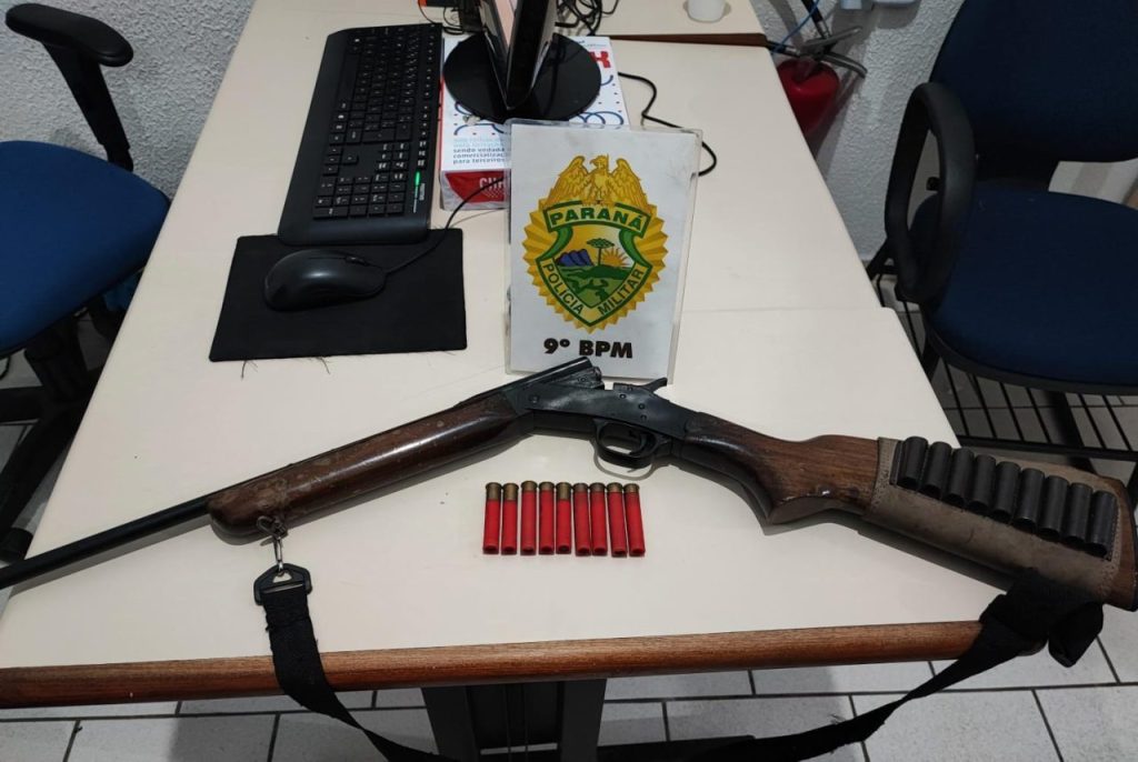 Apreensão de arma em Guaratuba