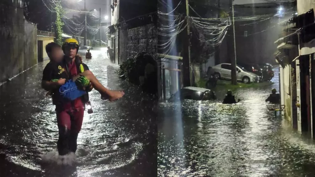 Chuvas – foto -Corpo de Bombeiros