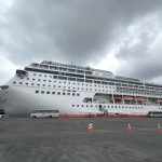 Assim como na temporada passada, Paranaguá receberá oito navios de cruzeiros. Número é menor do que o esperado pelo governo. Foto: Matheus Oliveira/Agência MB