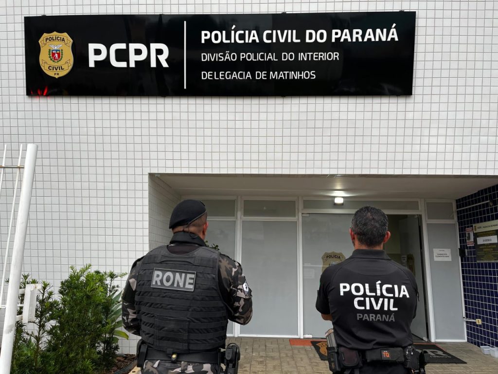 Polícia Civil Matinhos Prisão Suseito de Homicídio
