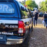 Polícia Civil prisão em Guaratuba viatura