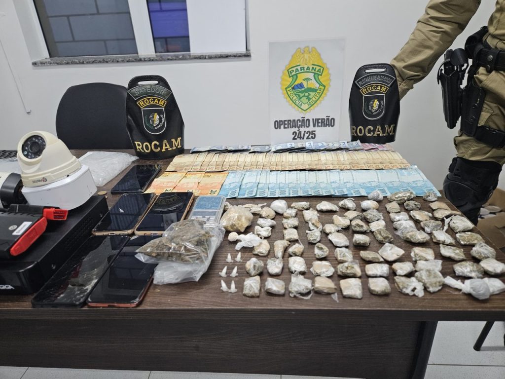 Polícia Militar apreensão de drogas 1